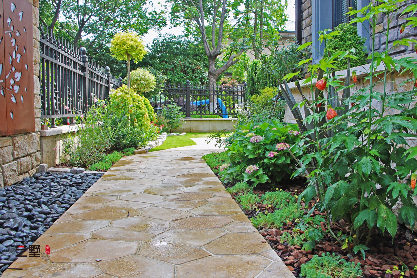 艺墅景观西西那堤280㎡欧式庭院全案赏析