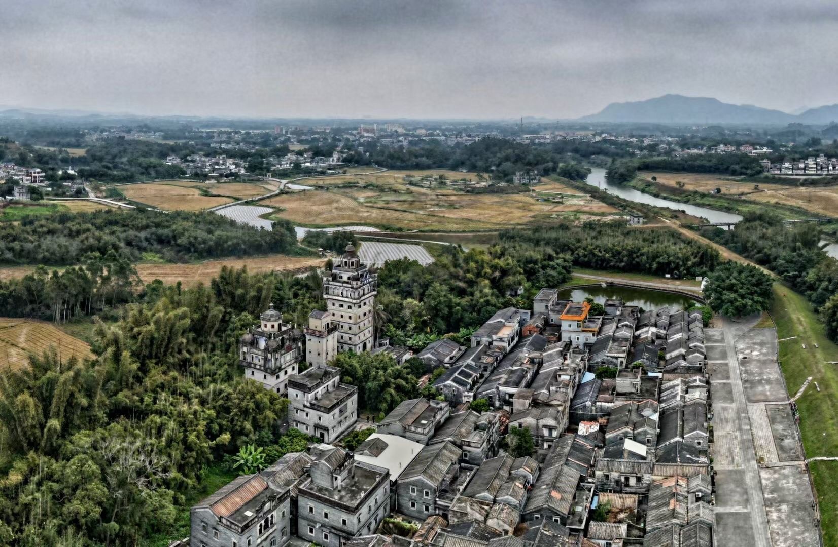 开平锦江里碉楼.